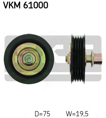 VKM 61000 SKF Ролик модуля натягувача ременя1